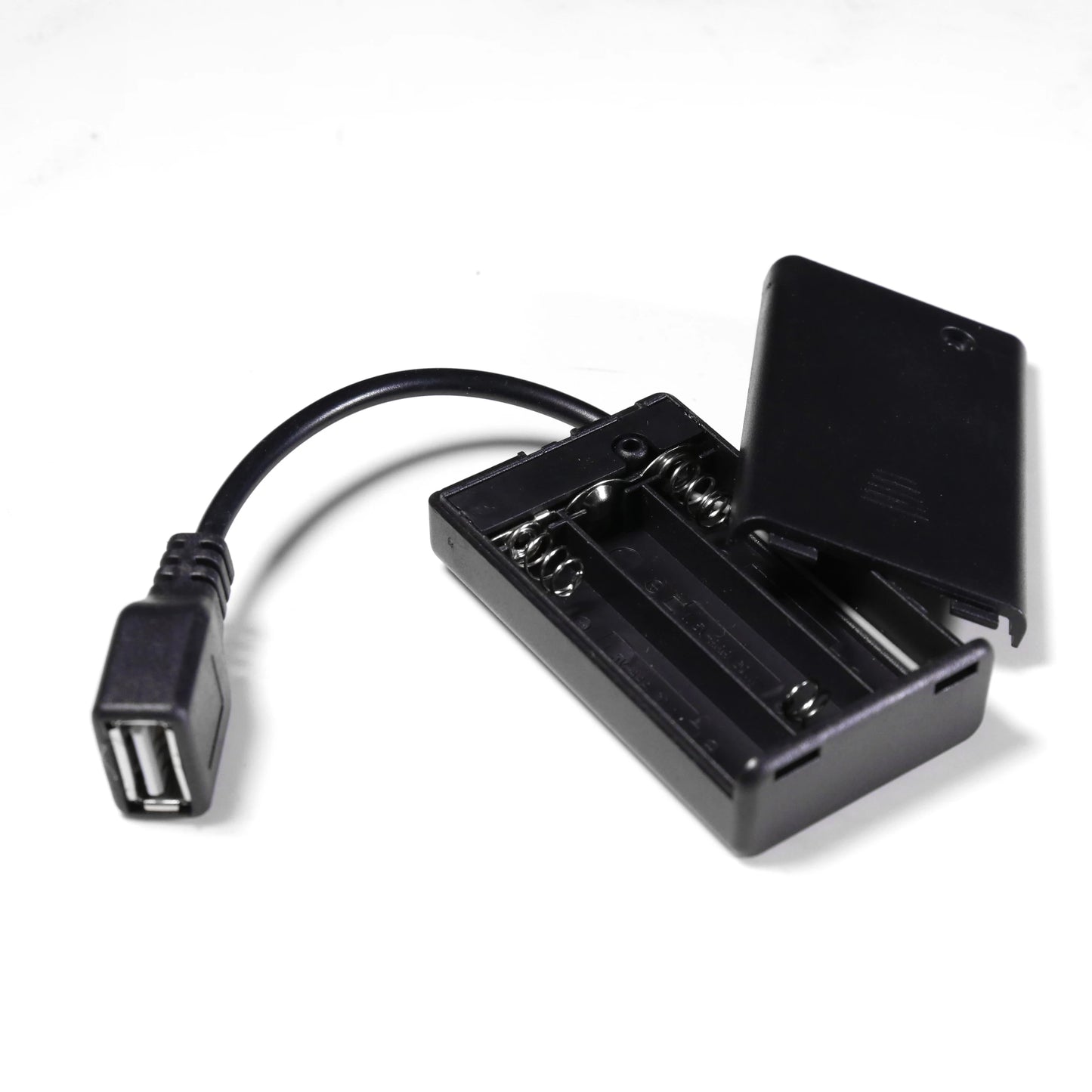 USB Power Battery Storage Case For LED Light Accessories Battery Box Compatible With Lego LED