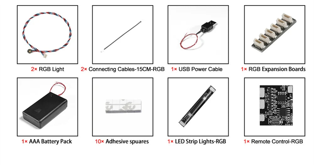 LED Light Kit for Helmet Collectible Model Toy 76165 - Marvel™