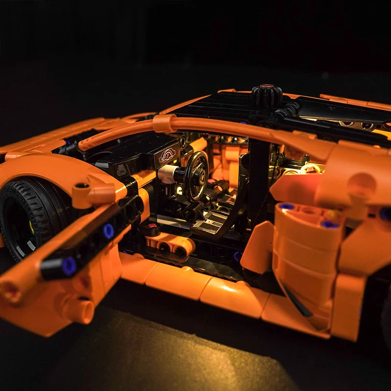 LED Light Kit for Lamborghini Huracán Orange 42196 Technic™