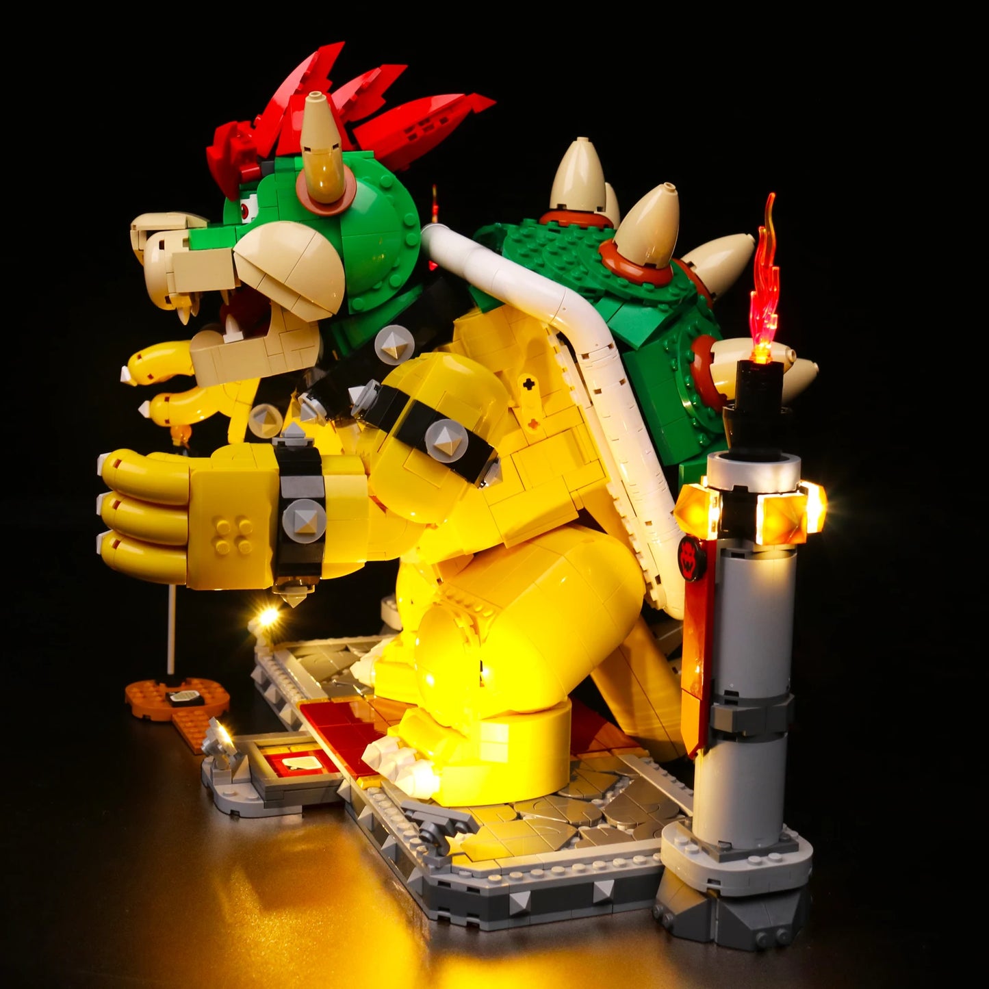 LED  Light For The Mighty Bowser 71411 - Super Mario