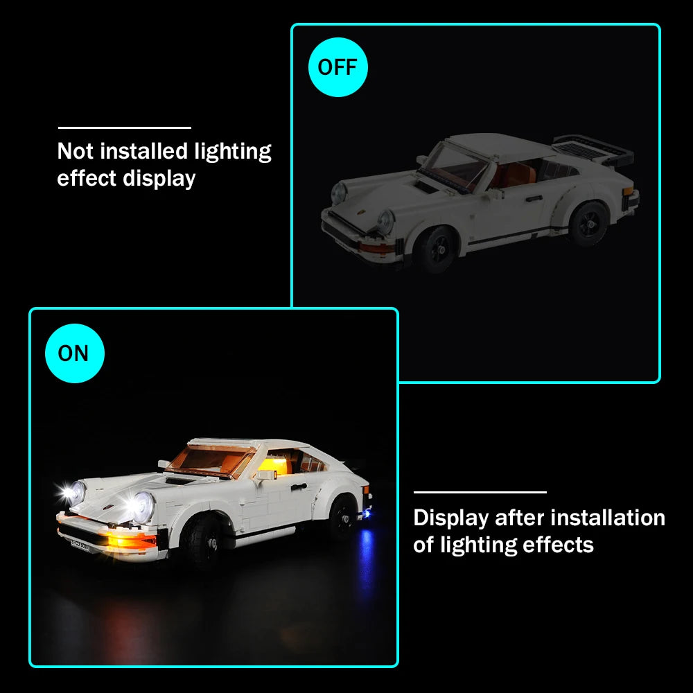 LED kit for Porsche 911 10295 - icons