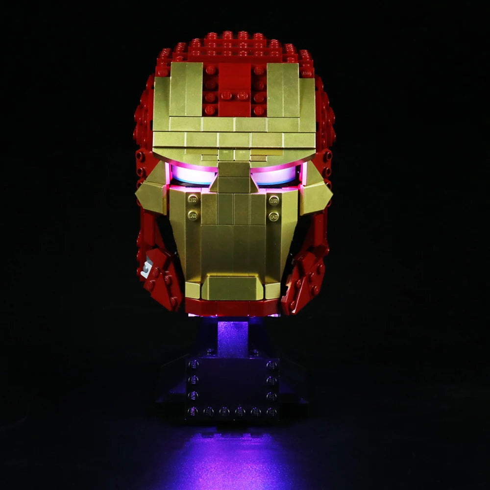 LED Light Kit for Helmet Collectible Model Toy 76165 - Marvel™