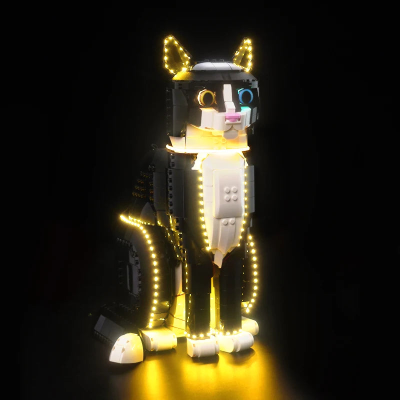 LED Light Kit for Tuxedo Cat 21349 - Lego ideas