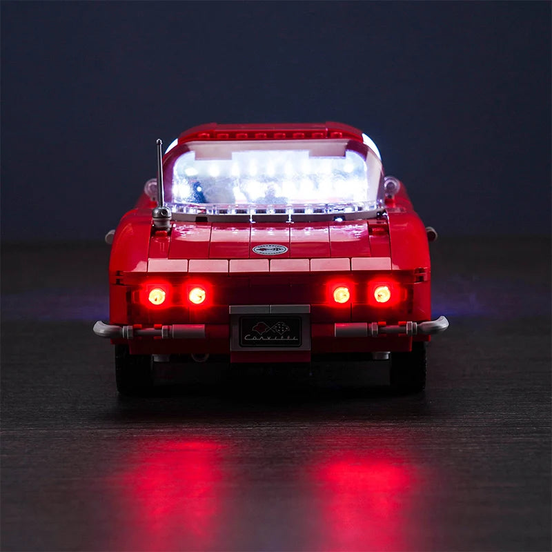 LED Light Kit for Corvette 10321 - LEGO Icons