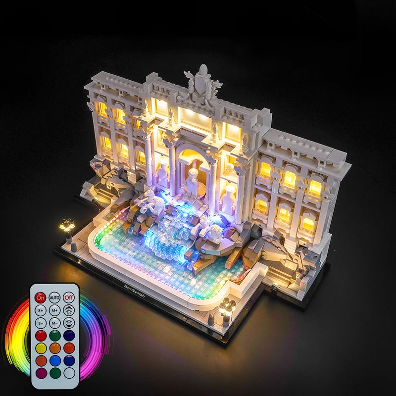 LED Light Kit for Trevi Fountain™ 21062 Architecture