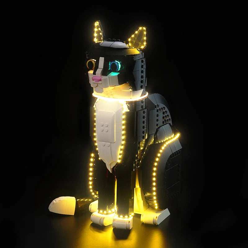 LED Light Kit for Tuxedo Cat 21349 - Lego ideas