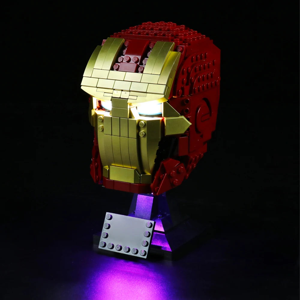 LED Light Kit for Helmet Collectible Model Toy 76165 - Marvel™