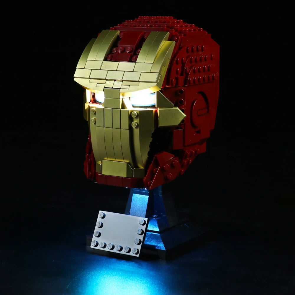 LED Light Kit for Helmet Collectible Model Toy 76165 - Marvel™