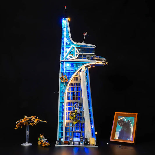 LED Light Kit for Avengers Tower 76269 - Marvel