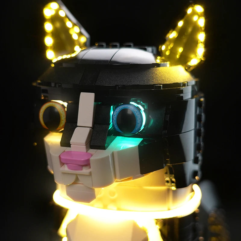 LED Light Kit for Tuxedo Cat 21349 - Lego ideas