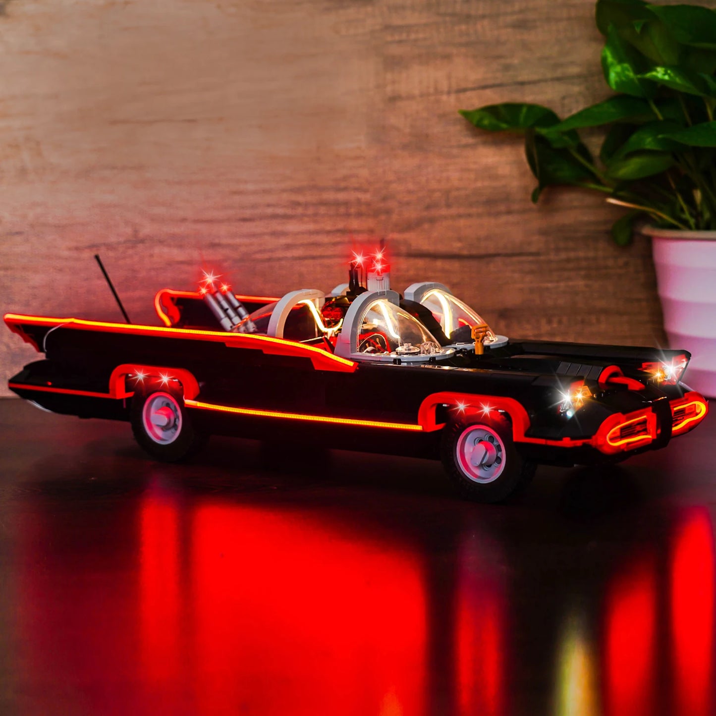 LED Light Kit for  The Classic Batmobile 76328 - DC Comics