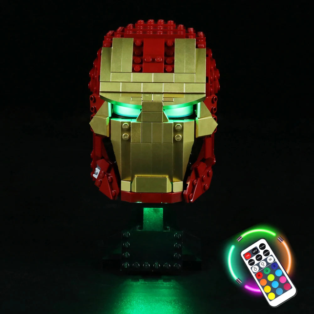 LED Light Kit for Helmet Collectible Model Toy 76165 - Marvel™