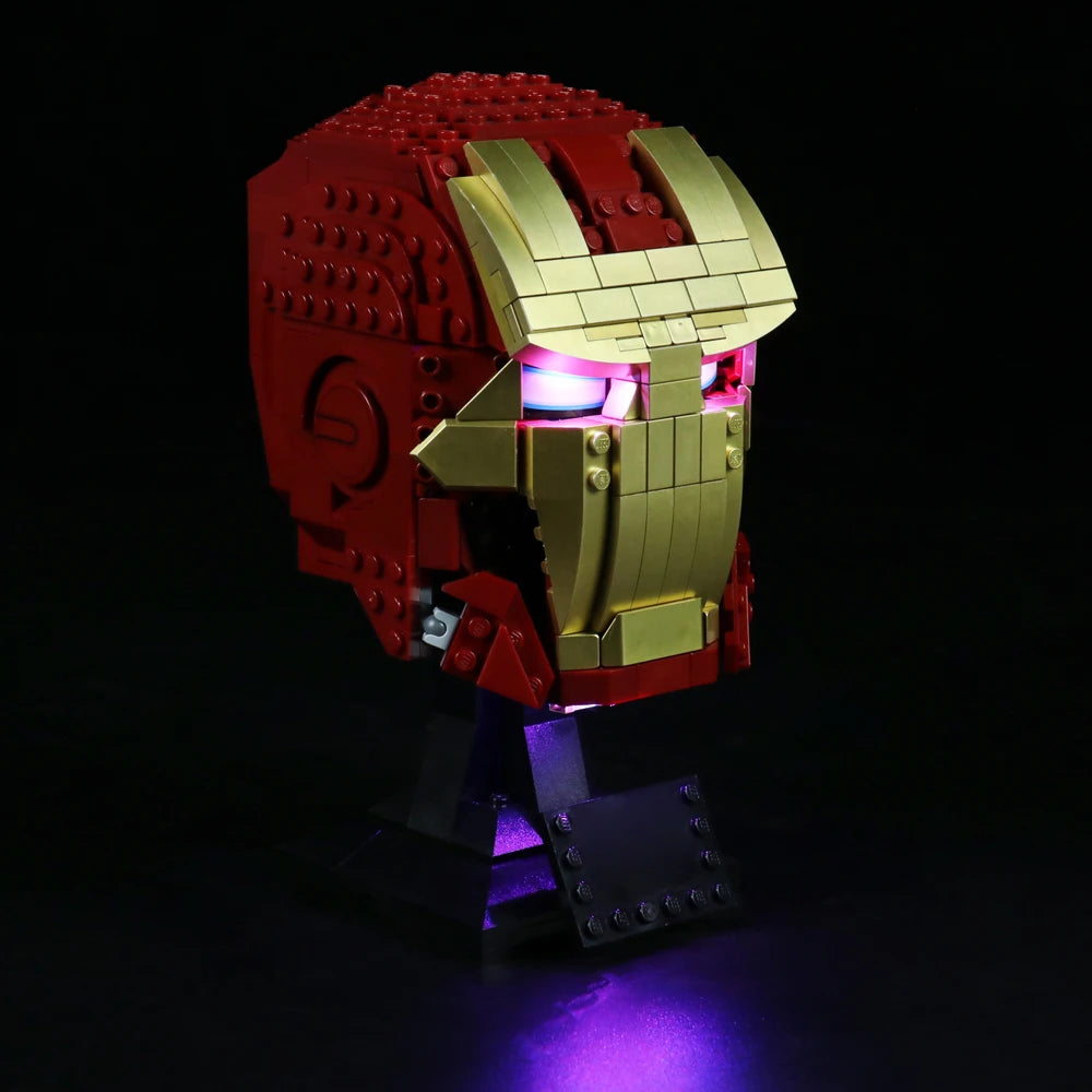 LED Light Kit for Helmet Collectible Model Toy 76165 - Marvel™