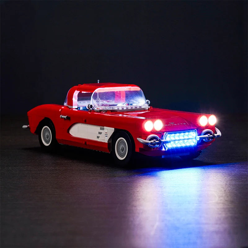 LED Light Kit for Corvette 10321 - LEGO Icons