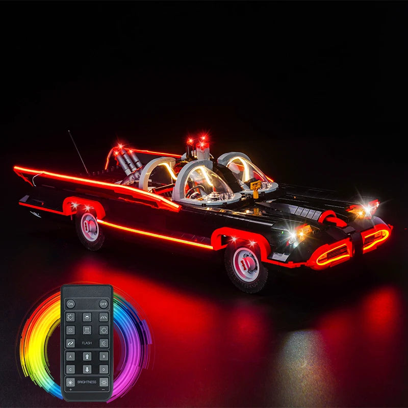 LED Light Kit for  The Classic Batmobile 76328 - DC Comics