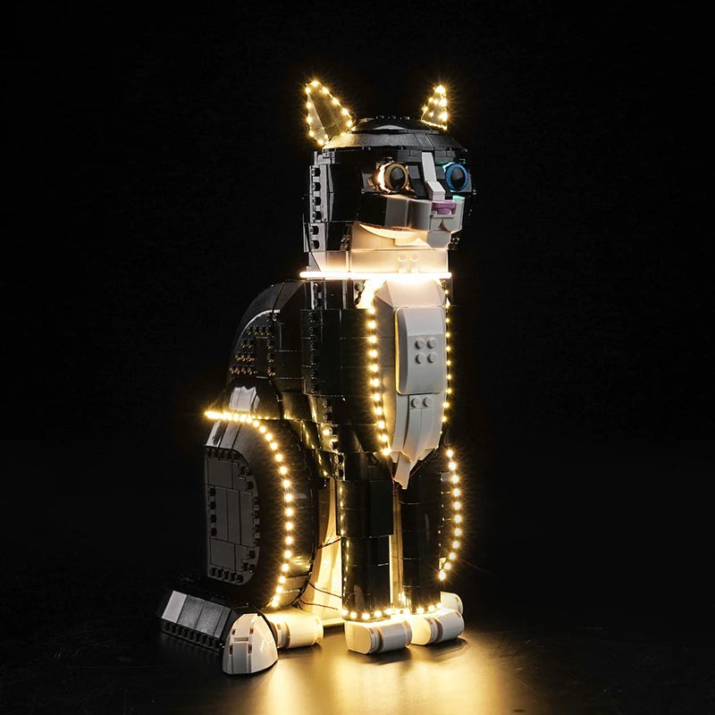 LED Light Kit for Tuxedo Cat 21349 - Lego ideas